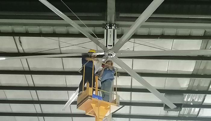 塑胶车间降温方案