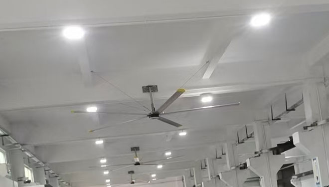 高大空间通风“神器”--翰泰通工业大风扇