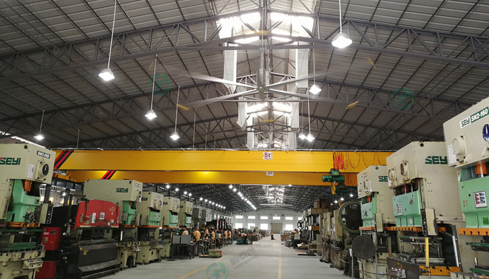 金属制品通风降温方案