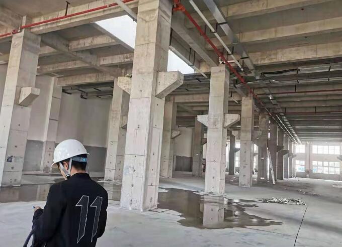 安装瑞泰风工业大风扇