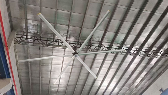 迪赛纳厂房降温通风案例