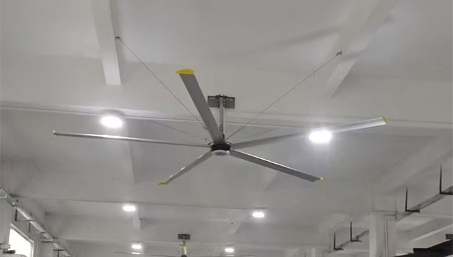 机械制造车间通风降温解决方案(柳工)